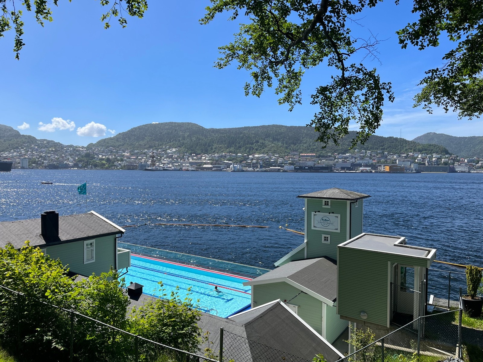 Og kort vei til Nordnes Sjøbad. Galleribilde