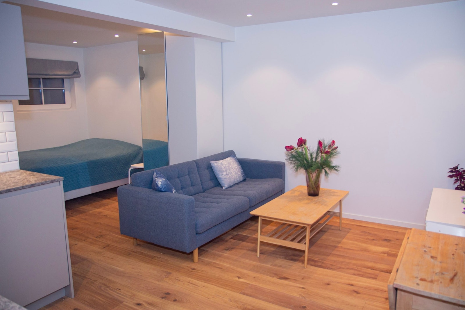 Nyoppusset leilighet med eksklusive materialvalg Galleribilde