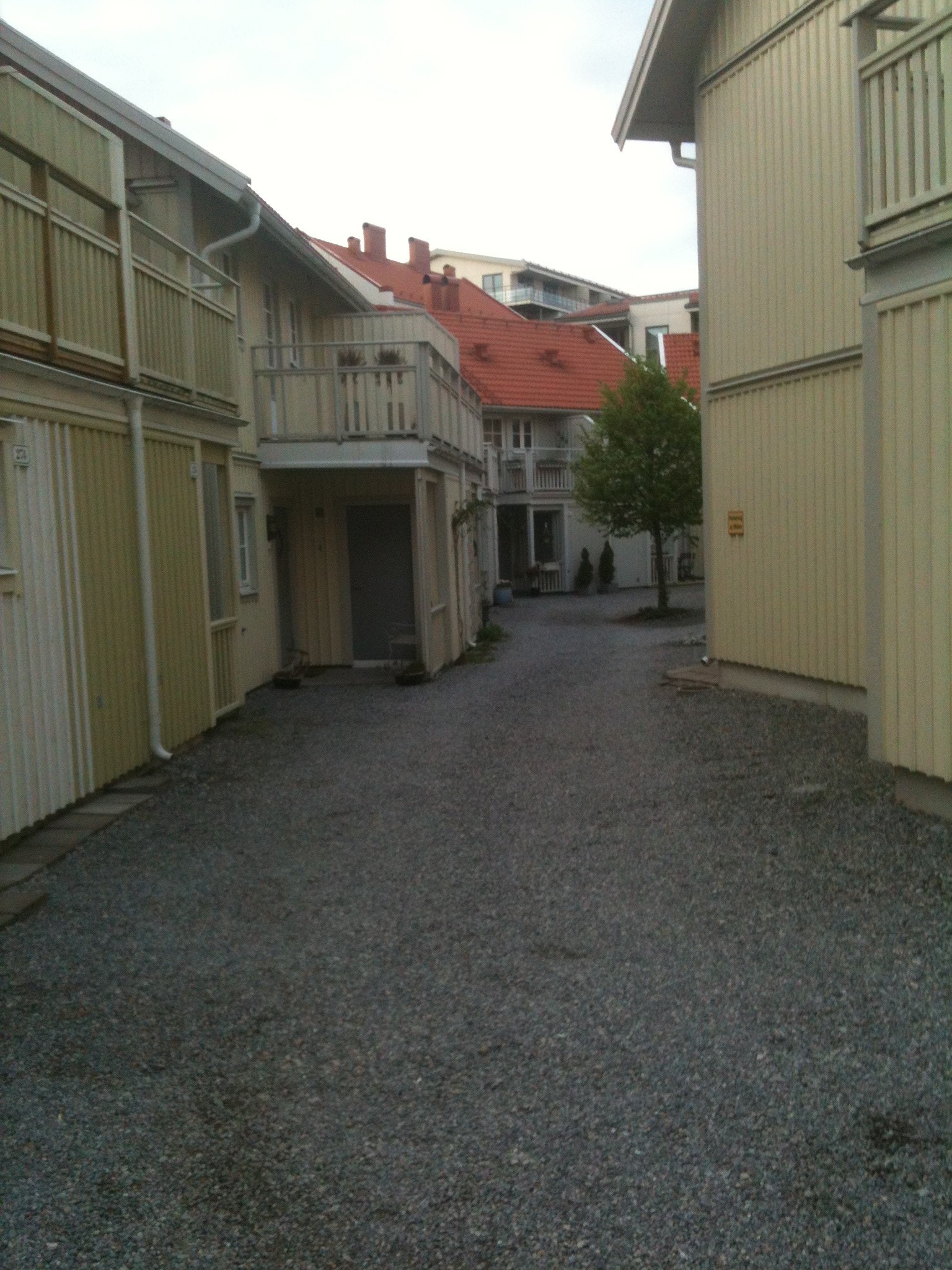 Innkjørsel til leilighet Galleribilde