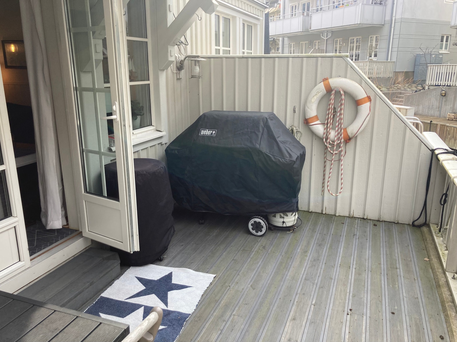 Weber gas grill terassen Galleribilde