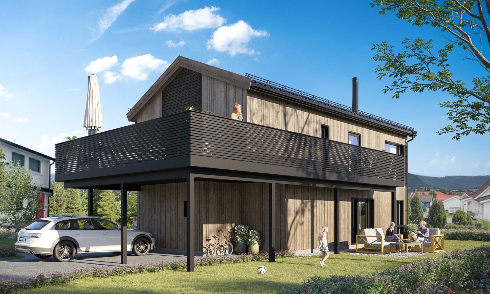 Privatmegleren ved Morten Liavaag har gleden av å presentere denne moderne, romslige eneboligen med 3 soverom, TV-stue og 2 bad beliggende i Mjøndalen i Drammen kommune. Galleribilde
