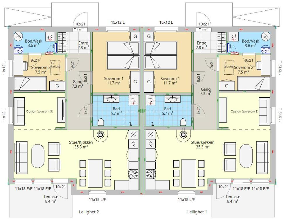 Planløsning Galleribilde
