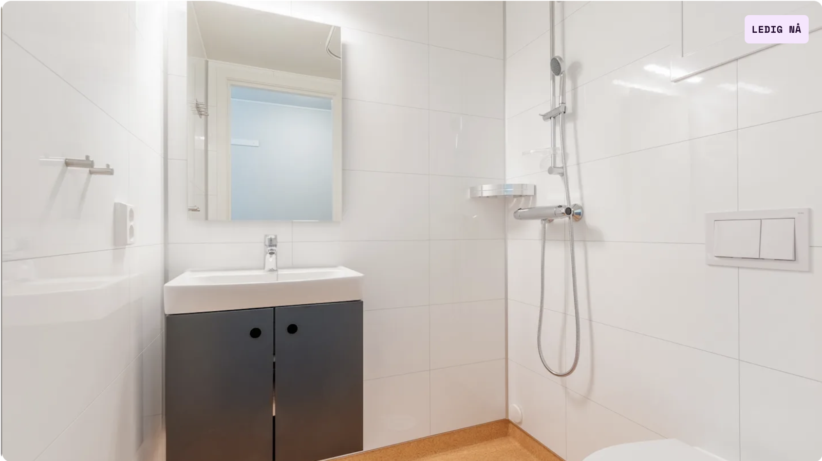 Å ha eget bad er deilig. Galleribilde