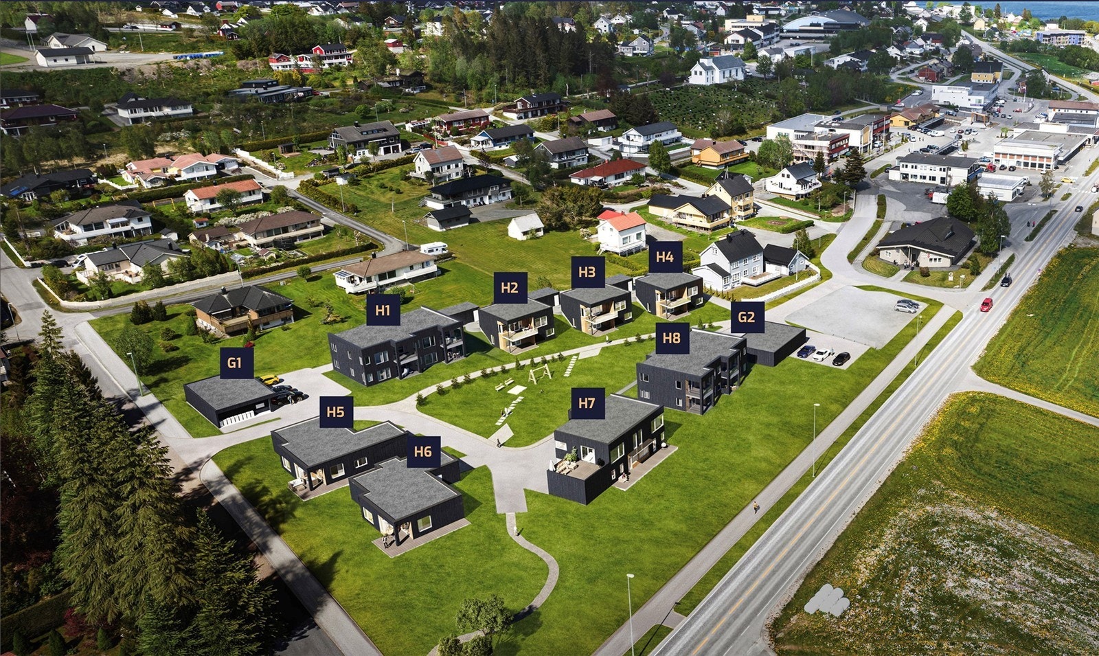 BYGG H8 ER NÅ UNDER OPPFØRING Galleribilde