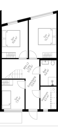 Leilighet 3 1.etasje Galleribilde