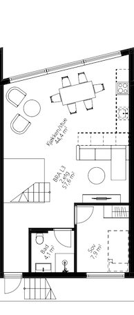 Leilighet 3 2.etasje Galleribilde