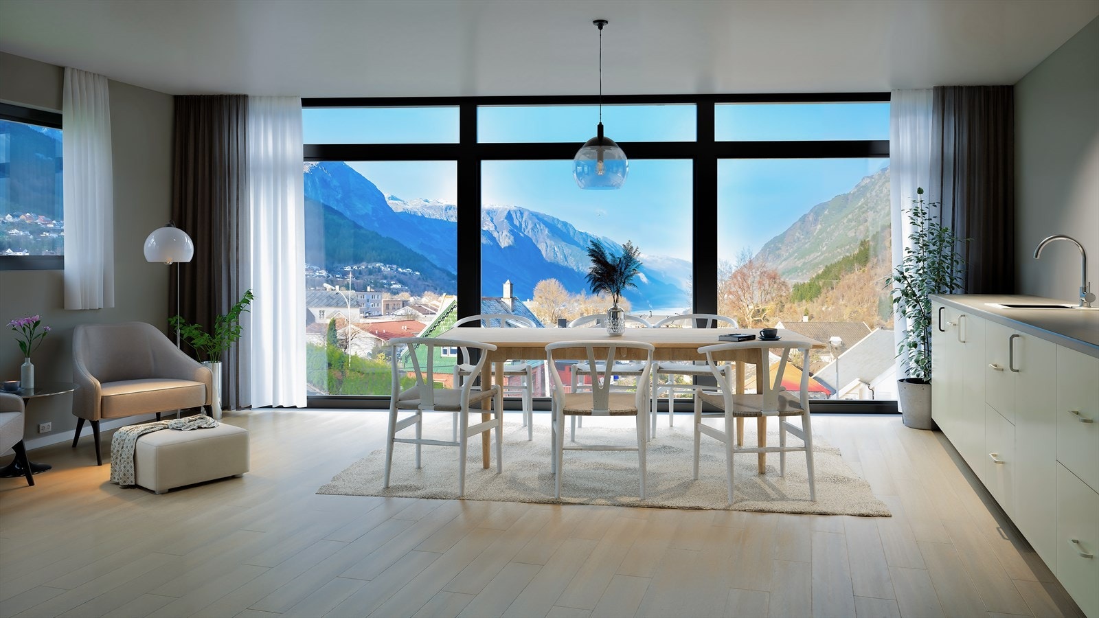 Moderne leiligheter av god kvalitet! Illustrasjon avvik kan forekomme Galleribilde