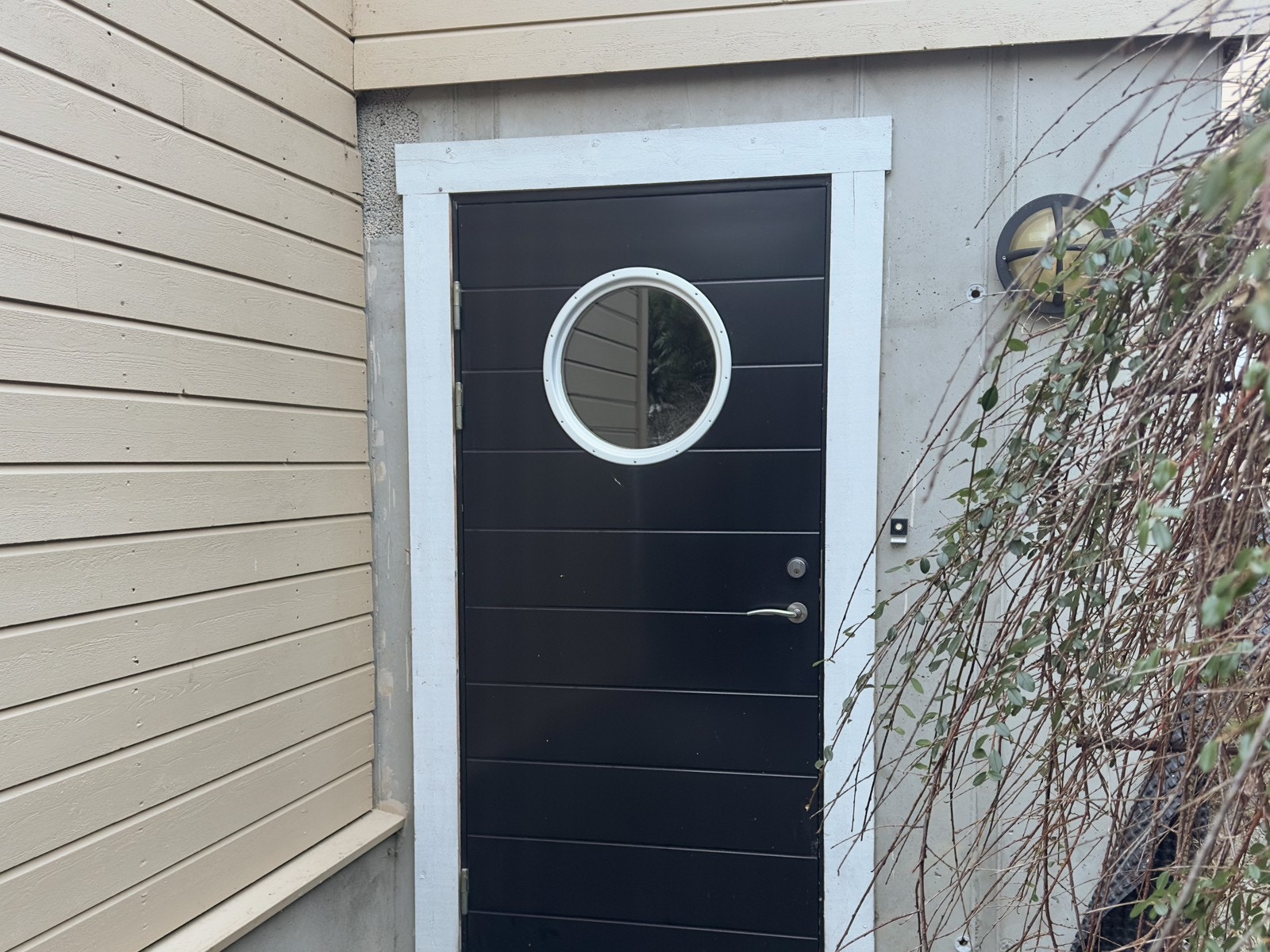 Egen inngang til utleiedelen Galleribilde