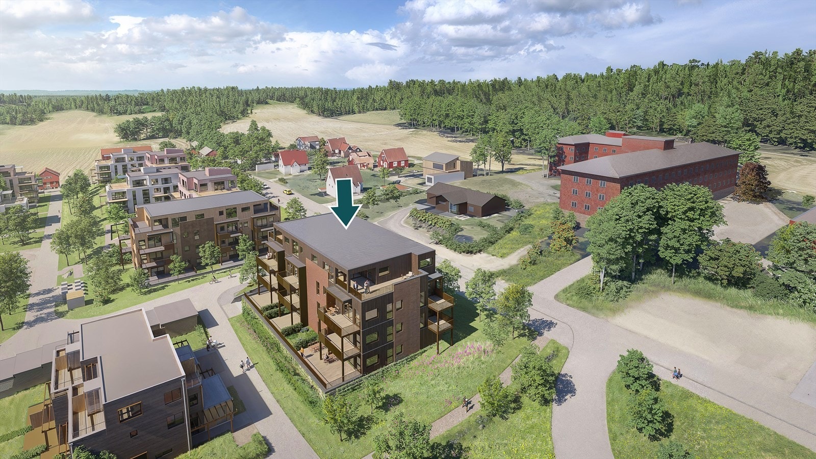 13 nye leiligheter kommer for salg! Fra 2-4 roms. Galleribilde