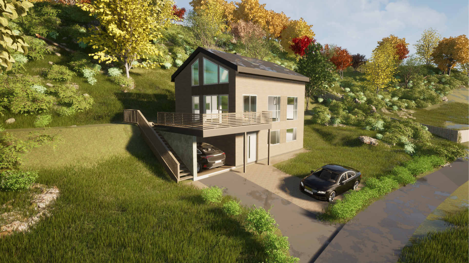 Illustrasjonsfoto fra byggesøknaden Galleribilde