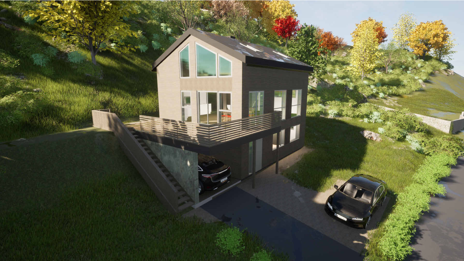 Illustrasjonsfoto fra byggesøknaden Galleribilde