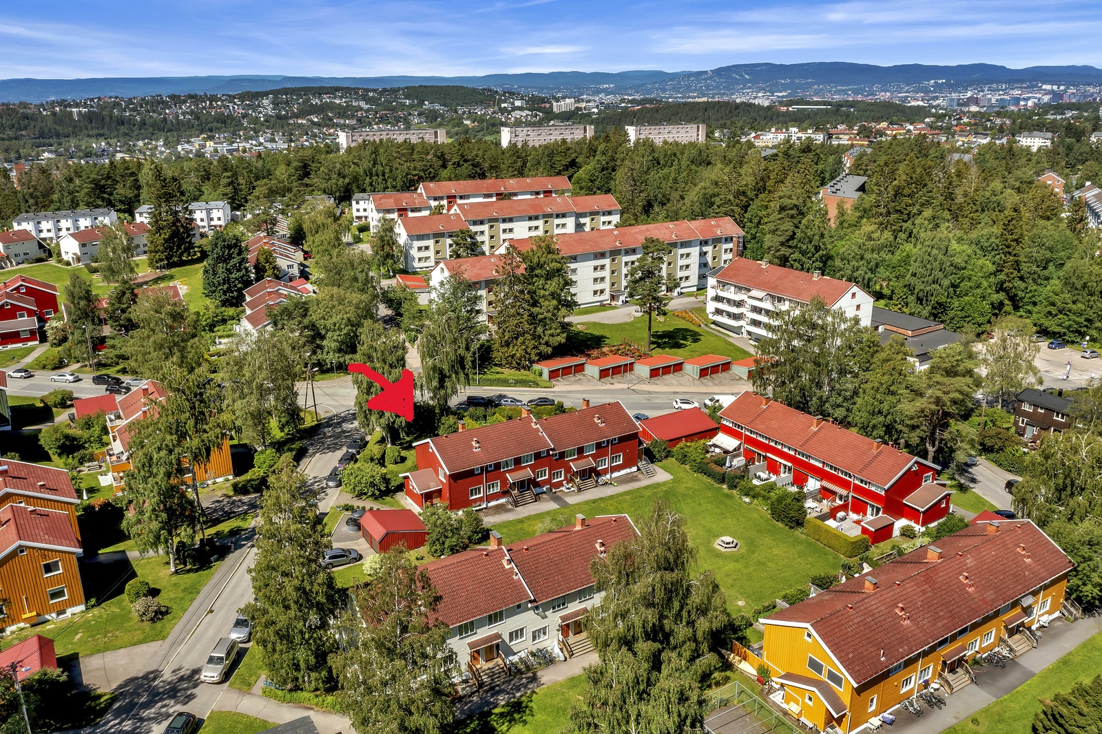 Rolig og barnevennlig område Galleribilde