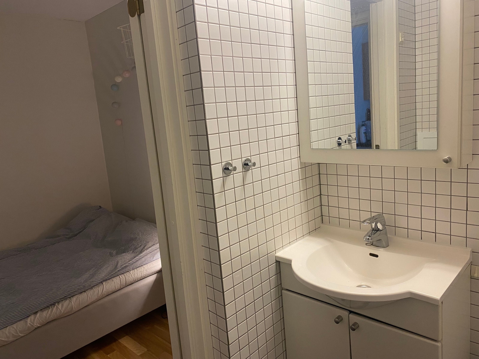 Flott bad direkte til soverom Galleribilde