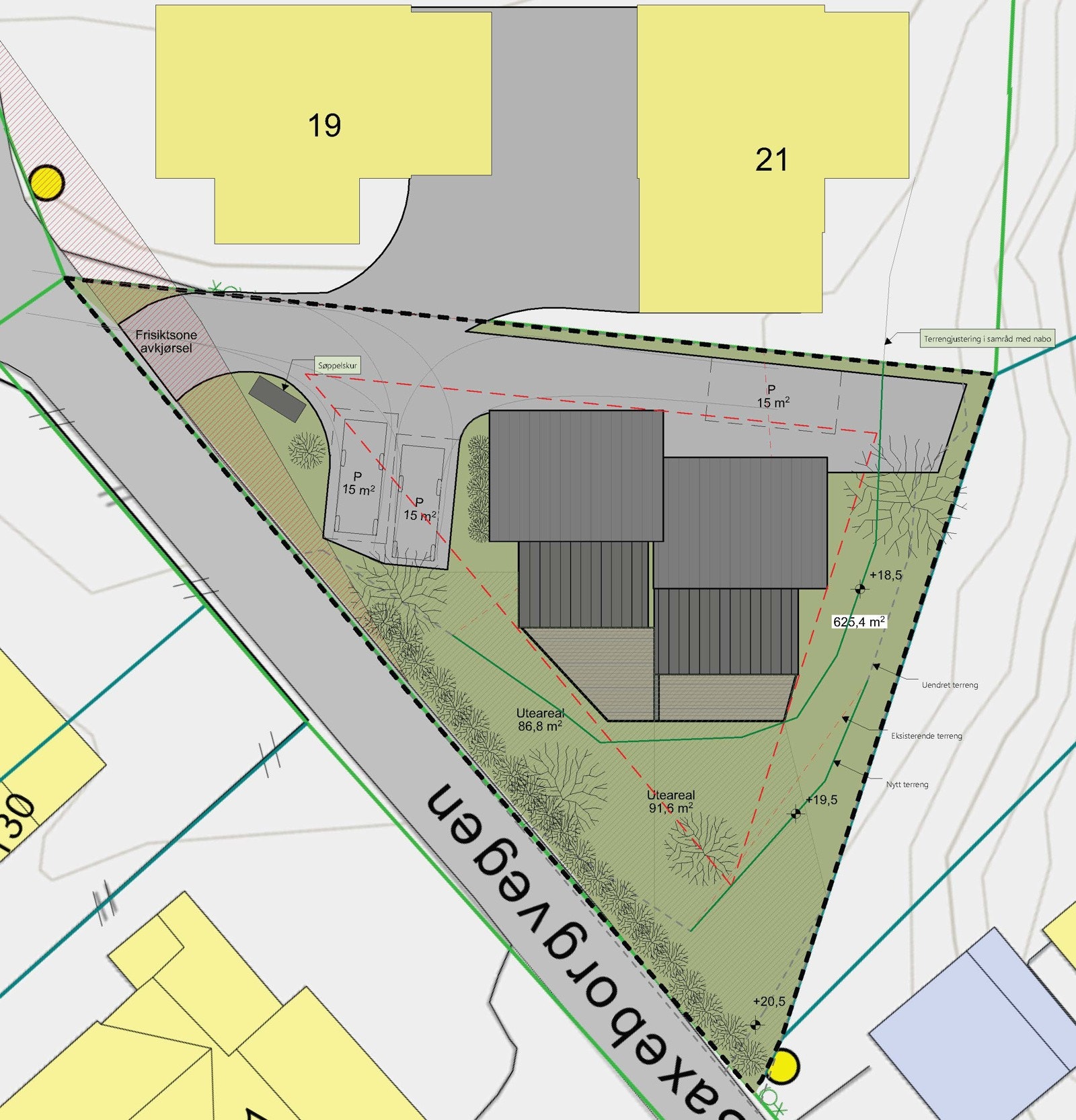 A10-02 Utomhusplan Galleribilde