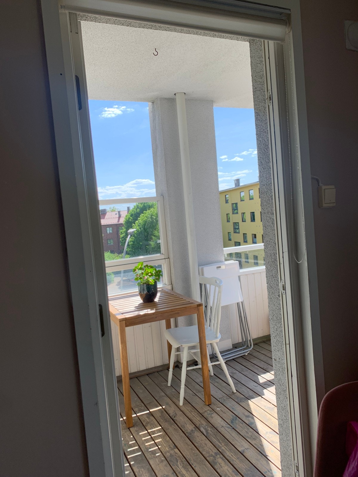 Inngang veranda fra stue Galleribilde
