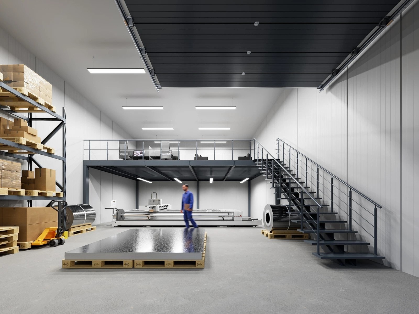 Eksempel på innredning. Galleribilde