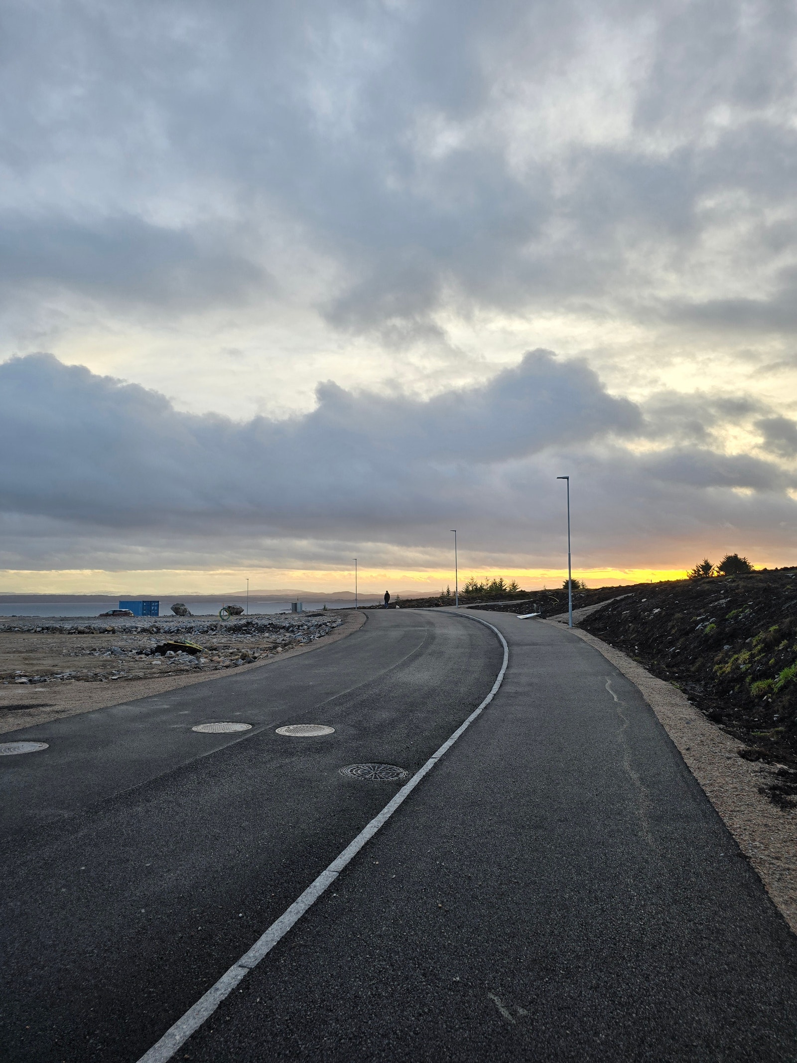 Nylaget asfalt Galleribilde