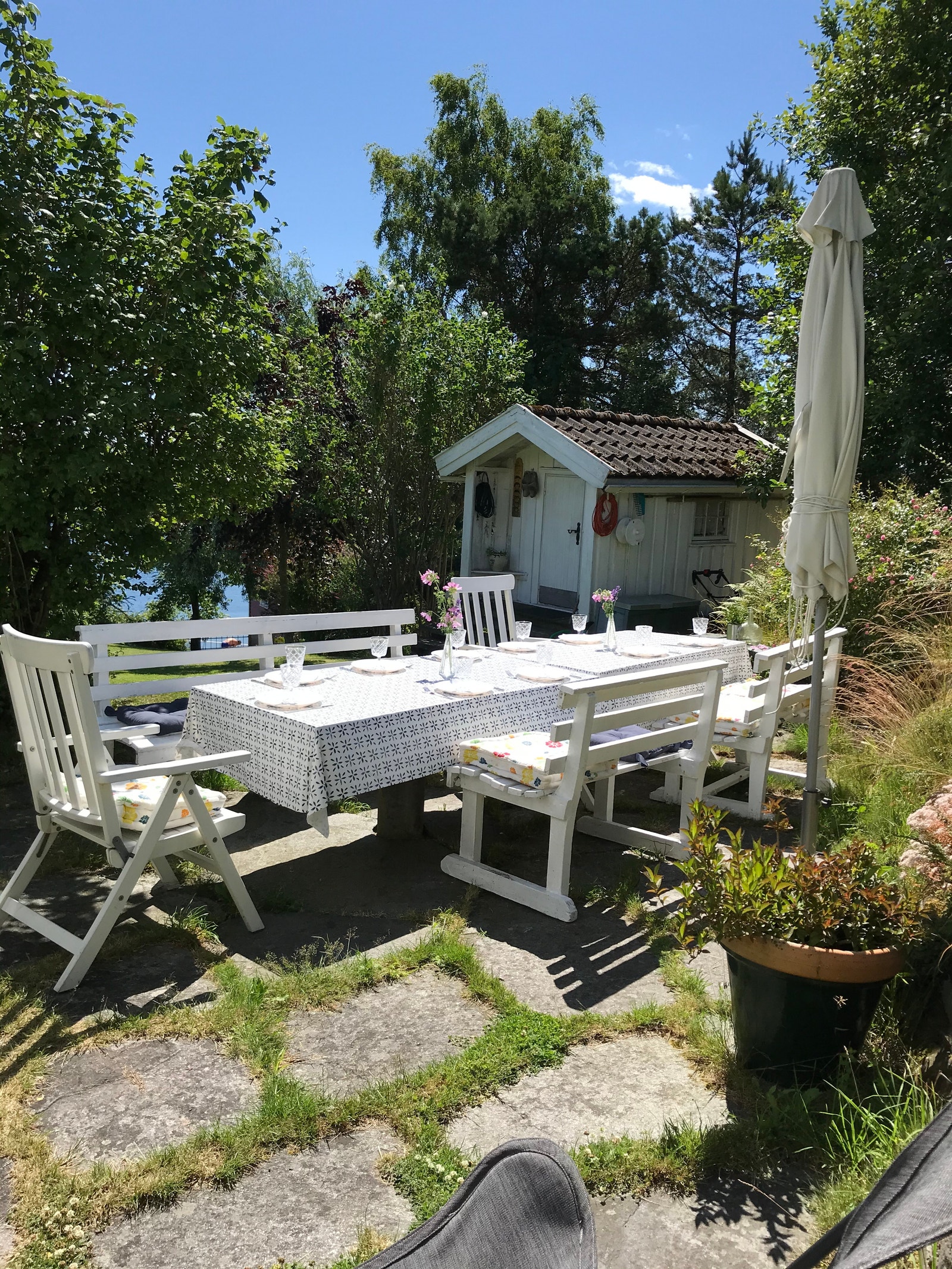 Uteområdet Galleribilde