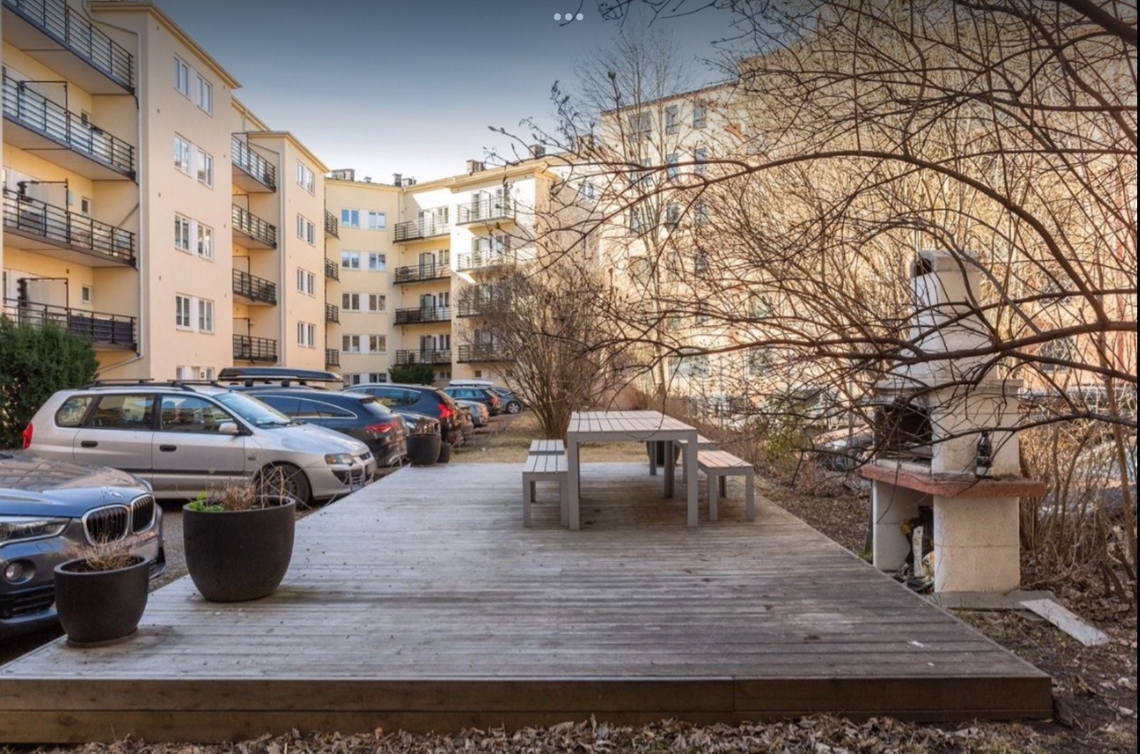 Felles grill område for sommeren Galleribilde