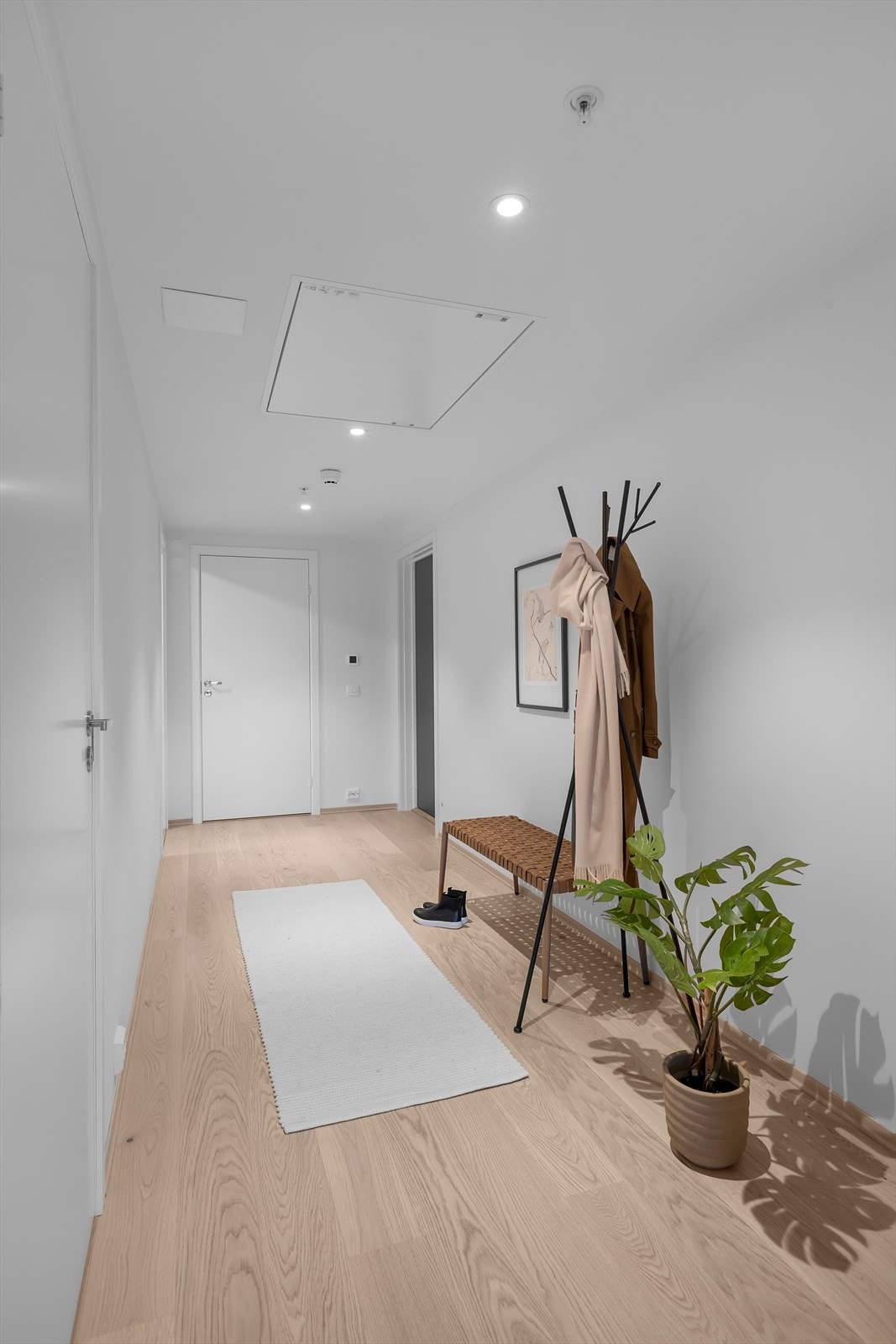 Her er det plass til forskjellige møblerings- og oppbevaringsalternativer Galleribilde