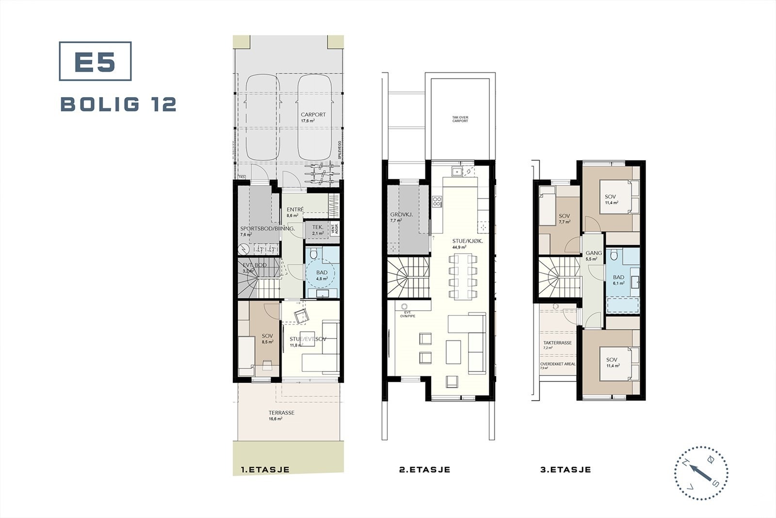 Plantegninger-E5 B12 Galleribilde