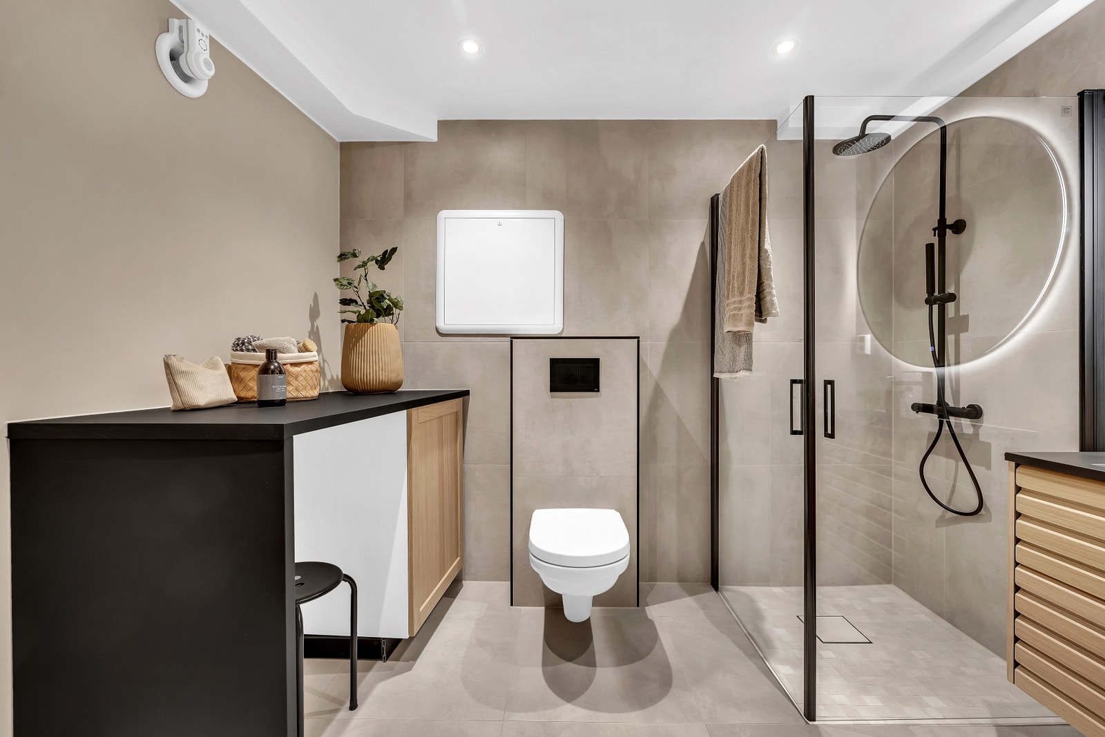 Strøkent bad fra 2024 med varmekabler Galleribilde