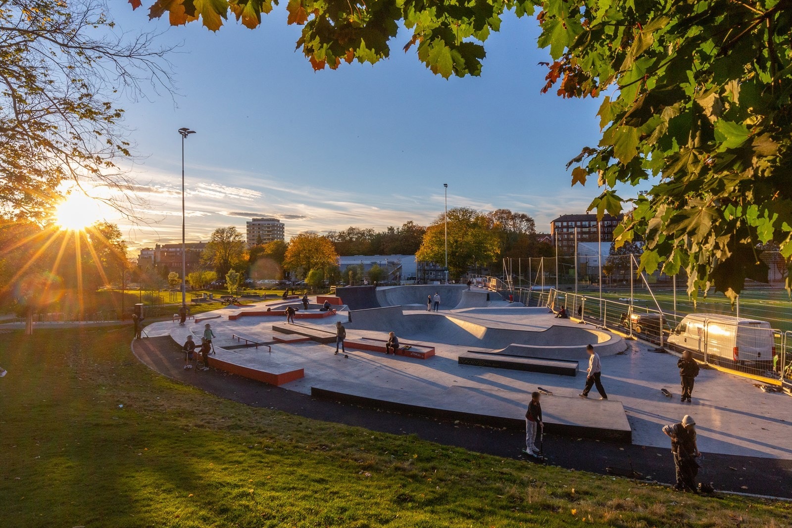 Jordal Skatepark. Galleribilde