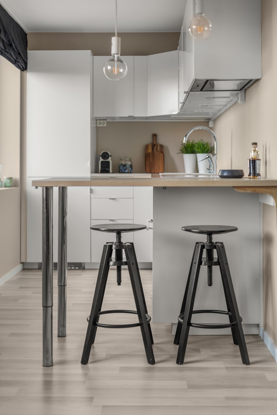 Hyggelig sone for å ta frokosten og morgenkaffen. Galleribilde