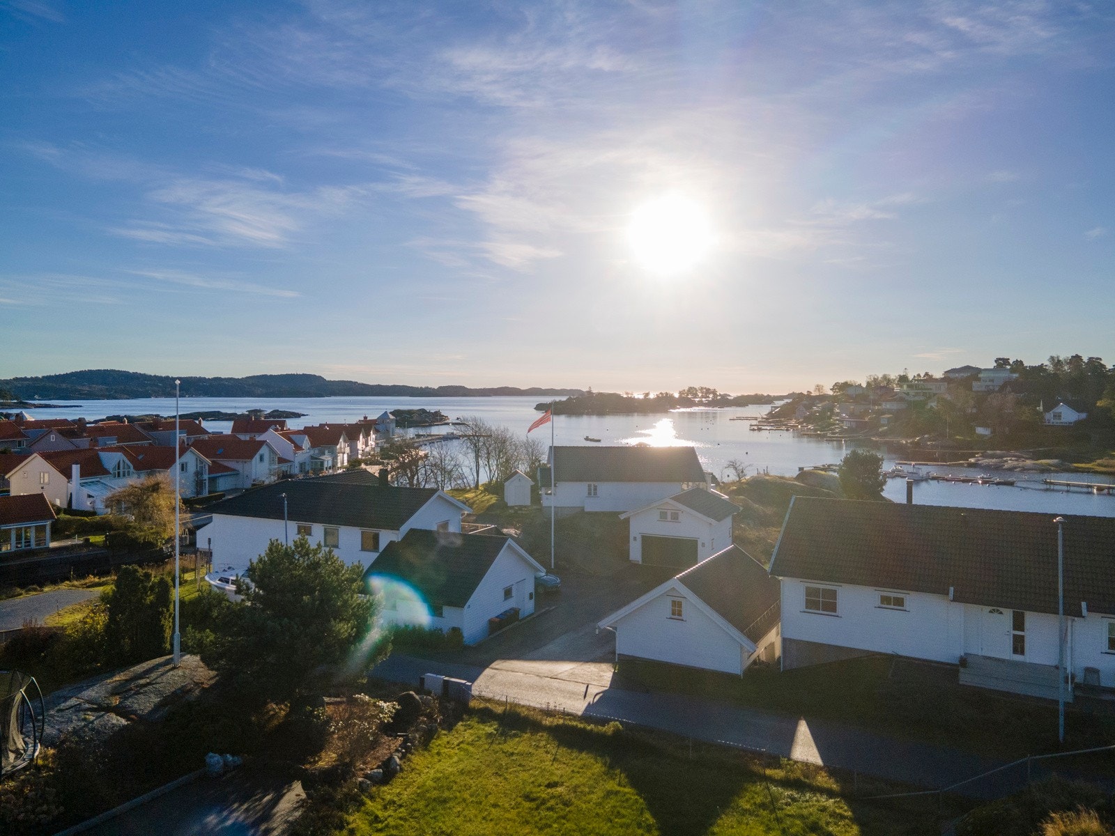 Dronebilde. Galleribilde