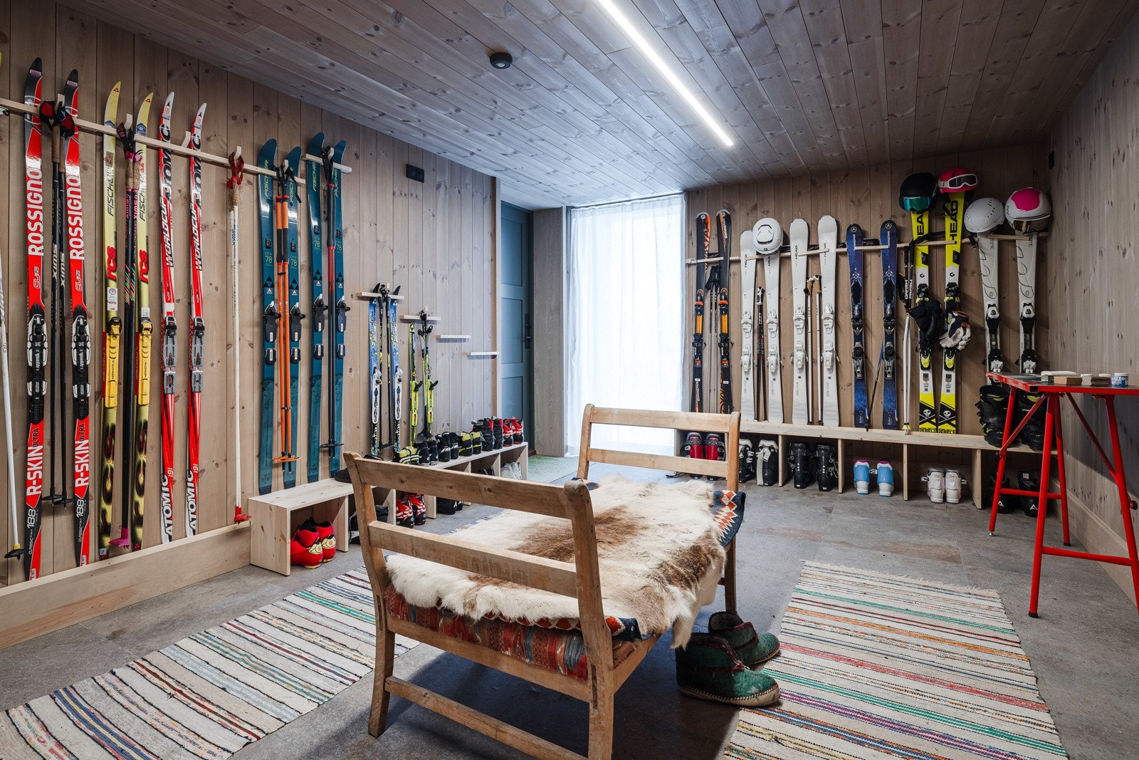 Skibod / garderobe Galleribilde