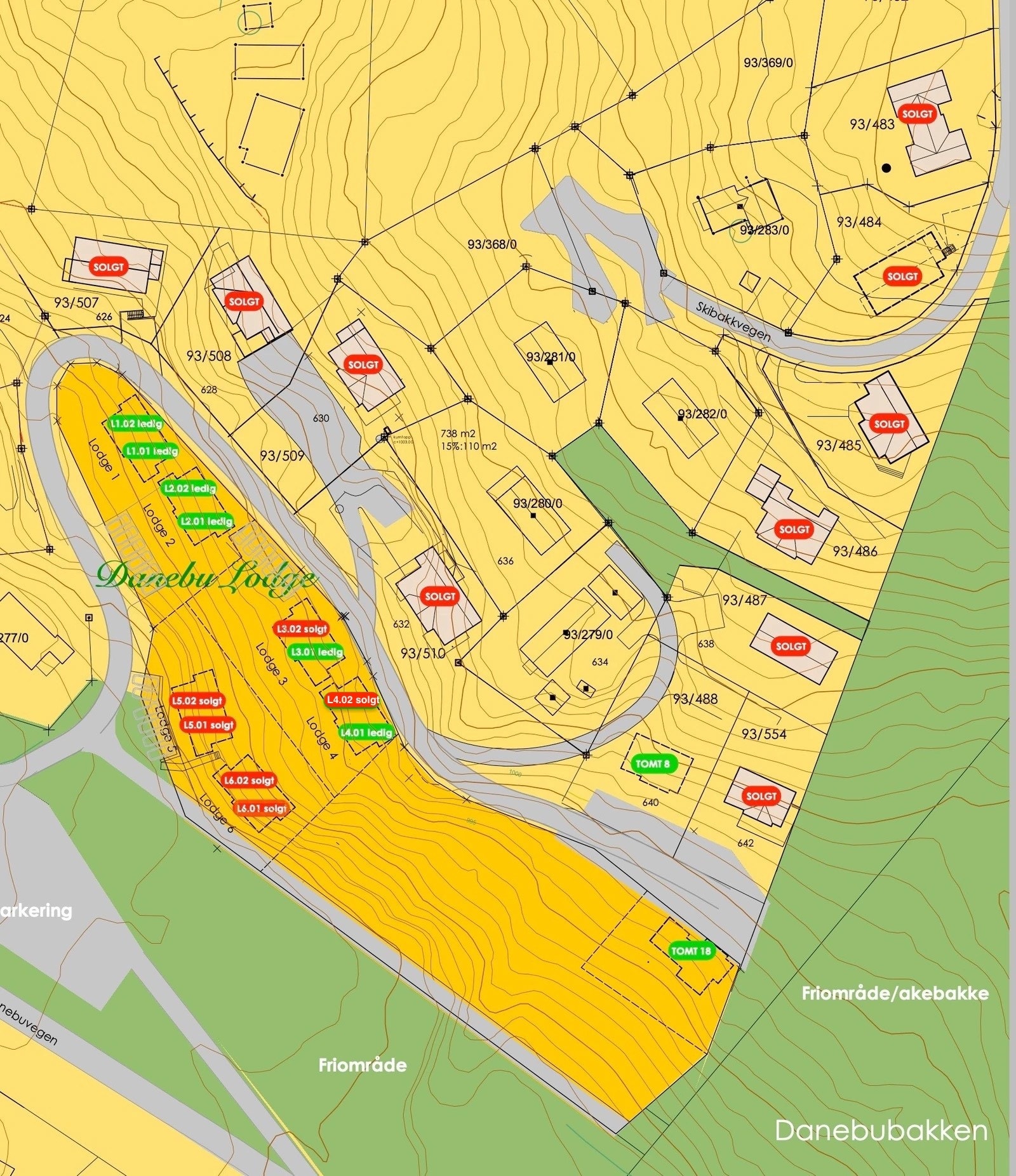 Situasjonsplan Galleribilde