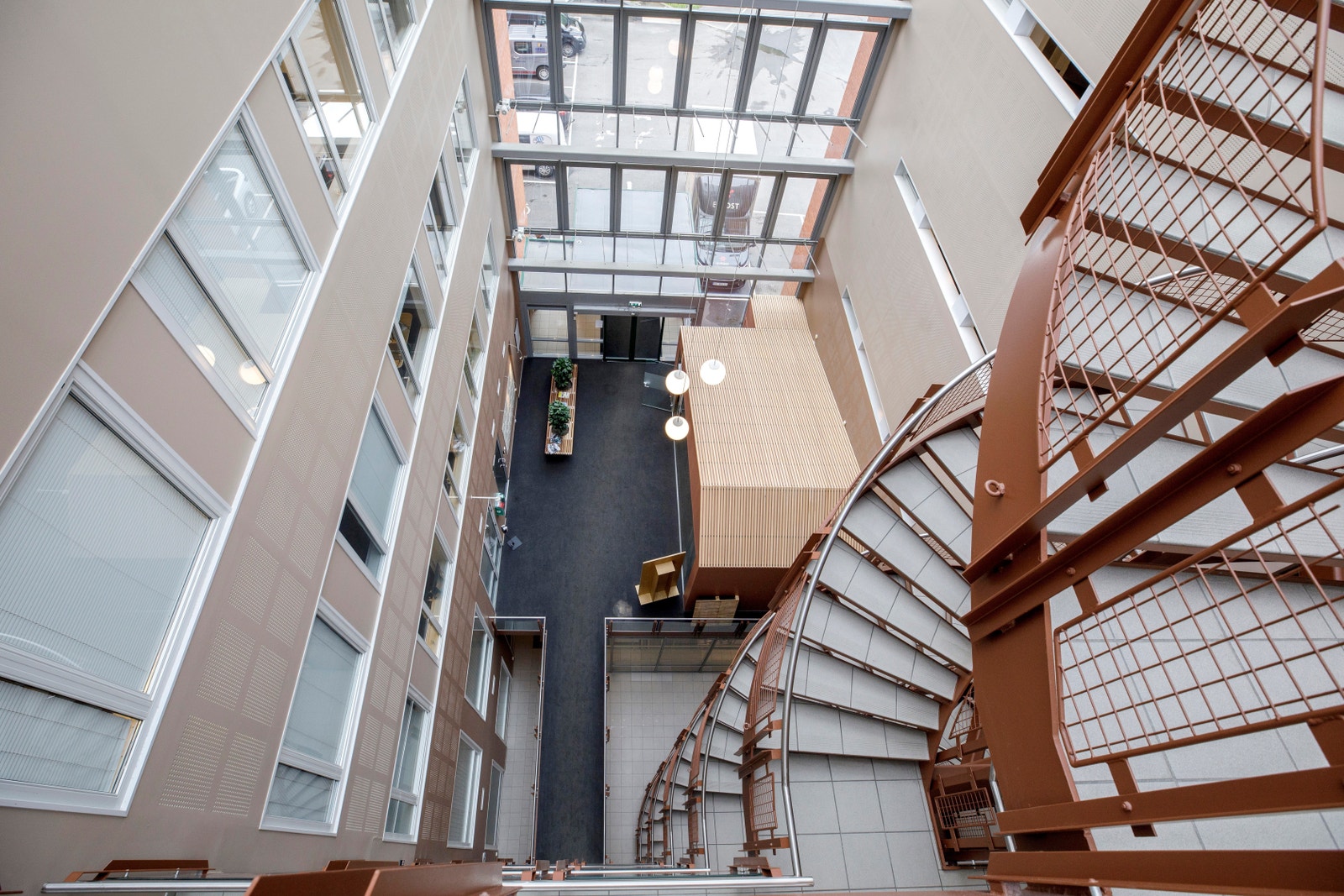 Oppgradert atrium. Galleribilde