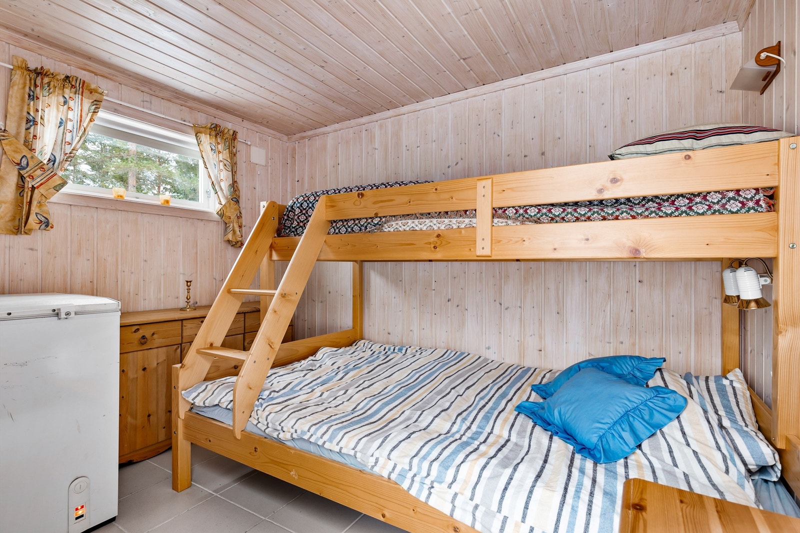 Innredet soverom i underetasje - Ikke byggemeldt rom Galleribilde