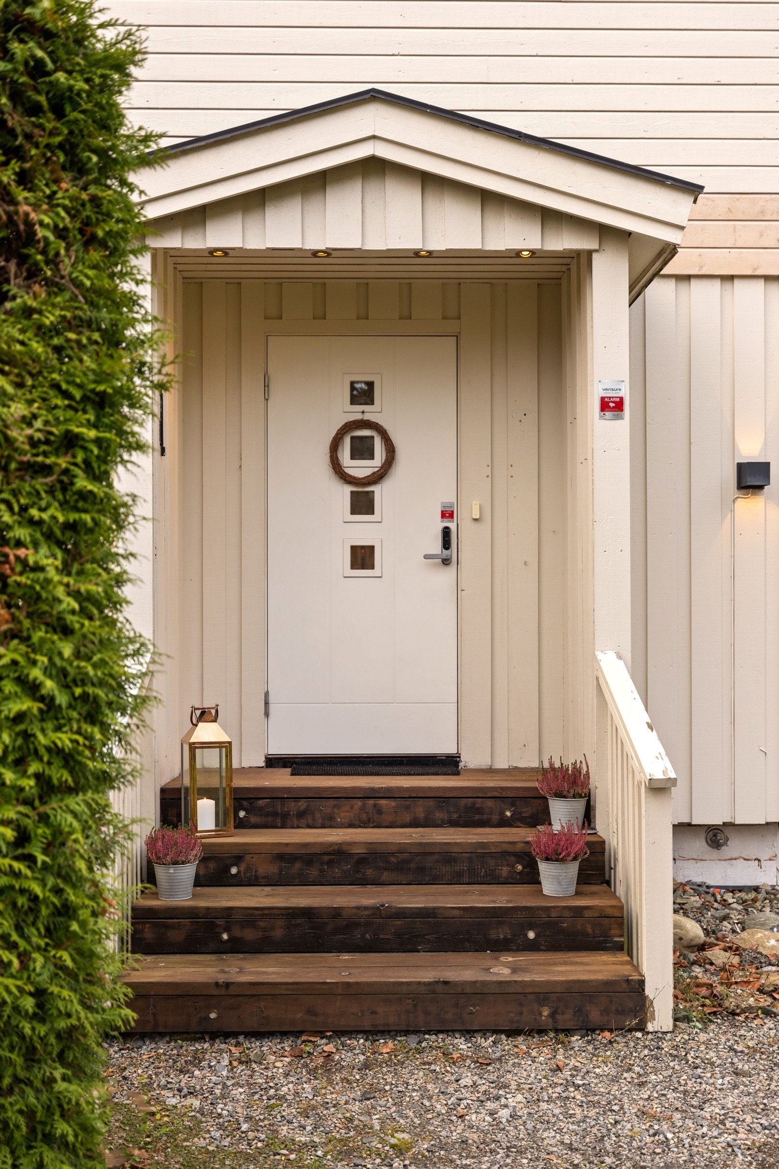 Overbygget inngangsparti. Galleribilde