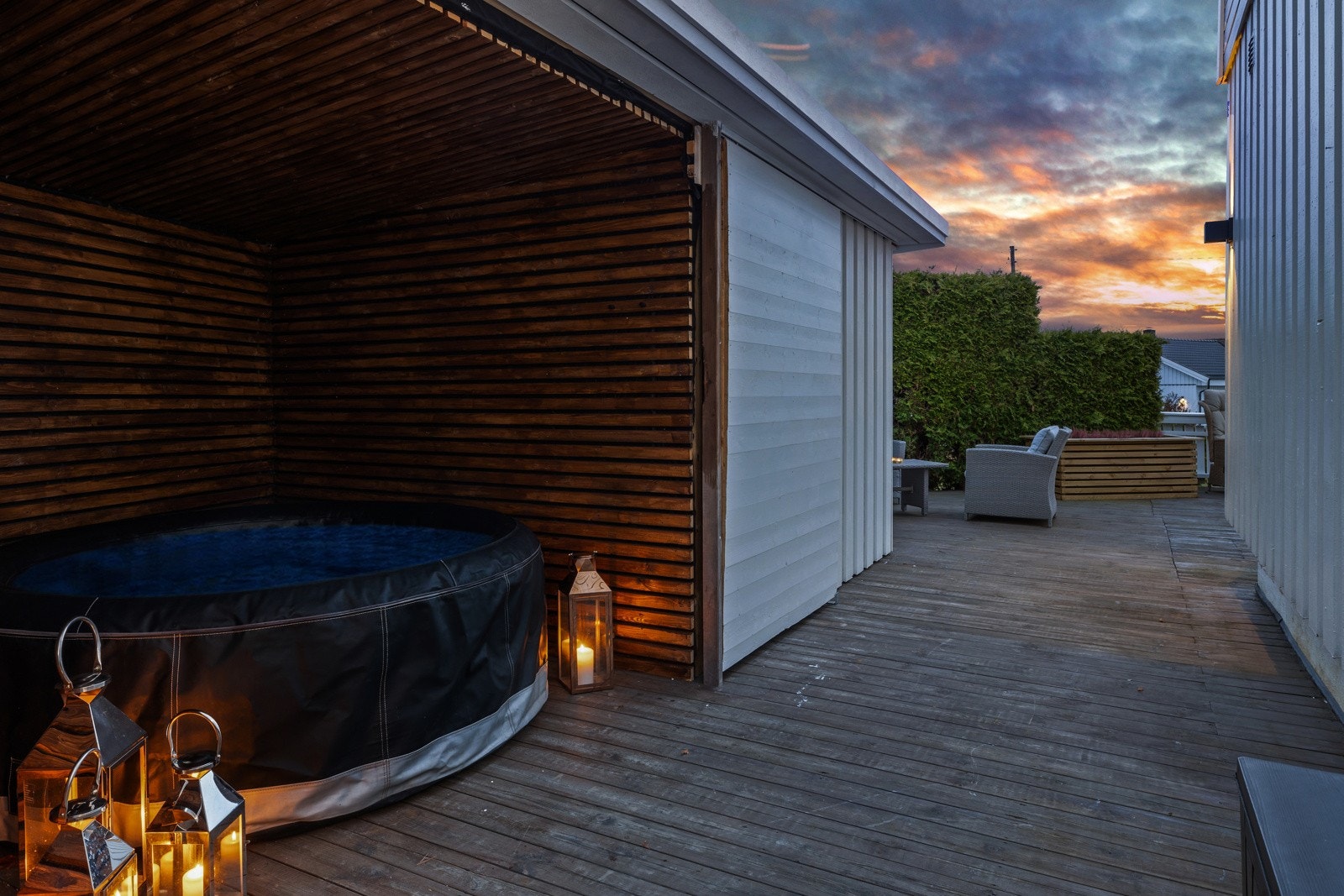 Jacuzzi kan medfølge om ønskelig. Galleribilde