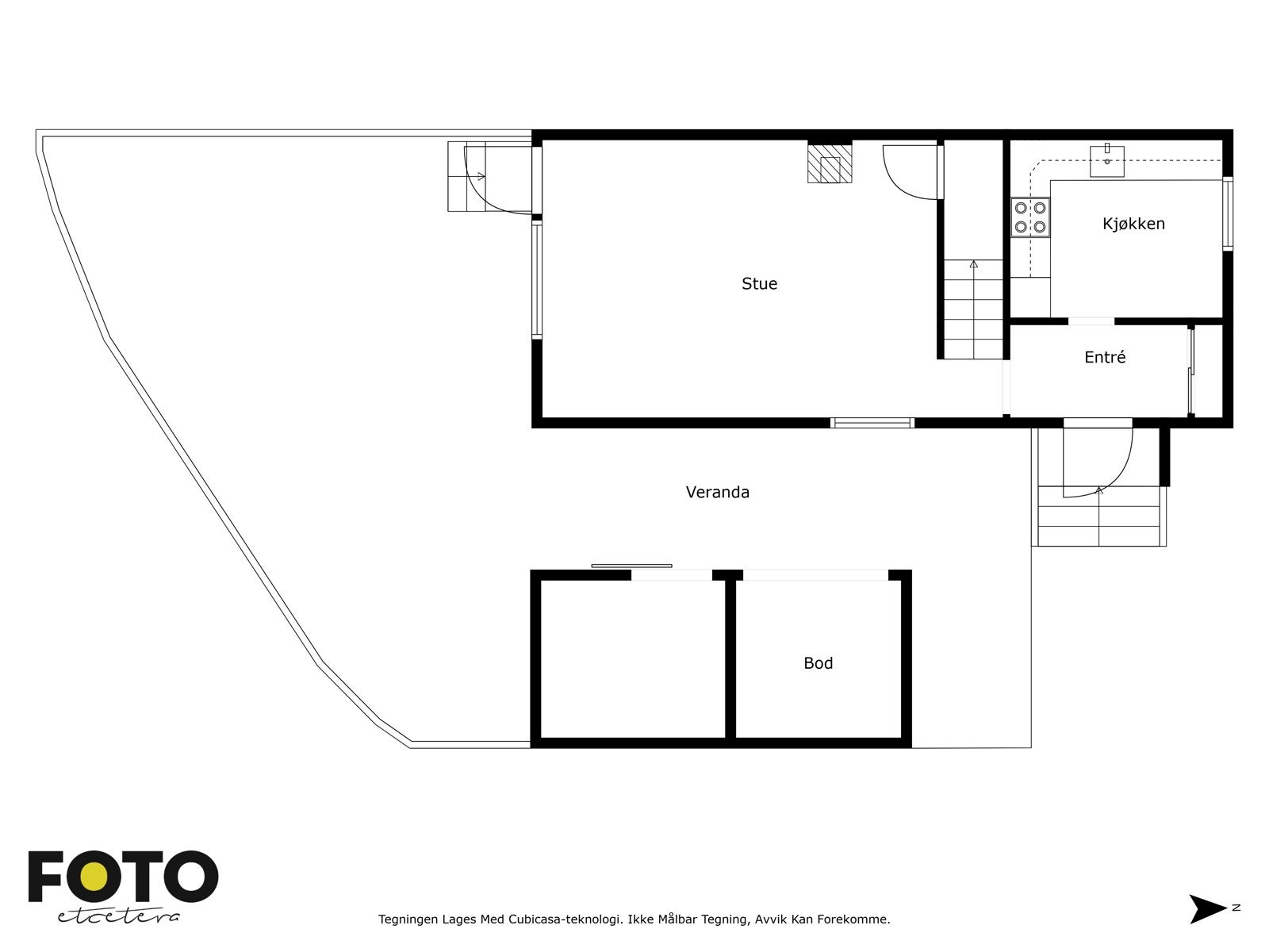 Plantegning 1.etasje Galleribilde