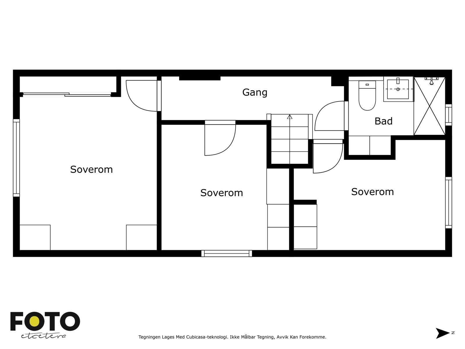 Plantegning 2.etasje Galleribilde