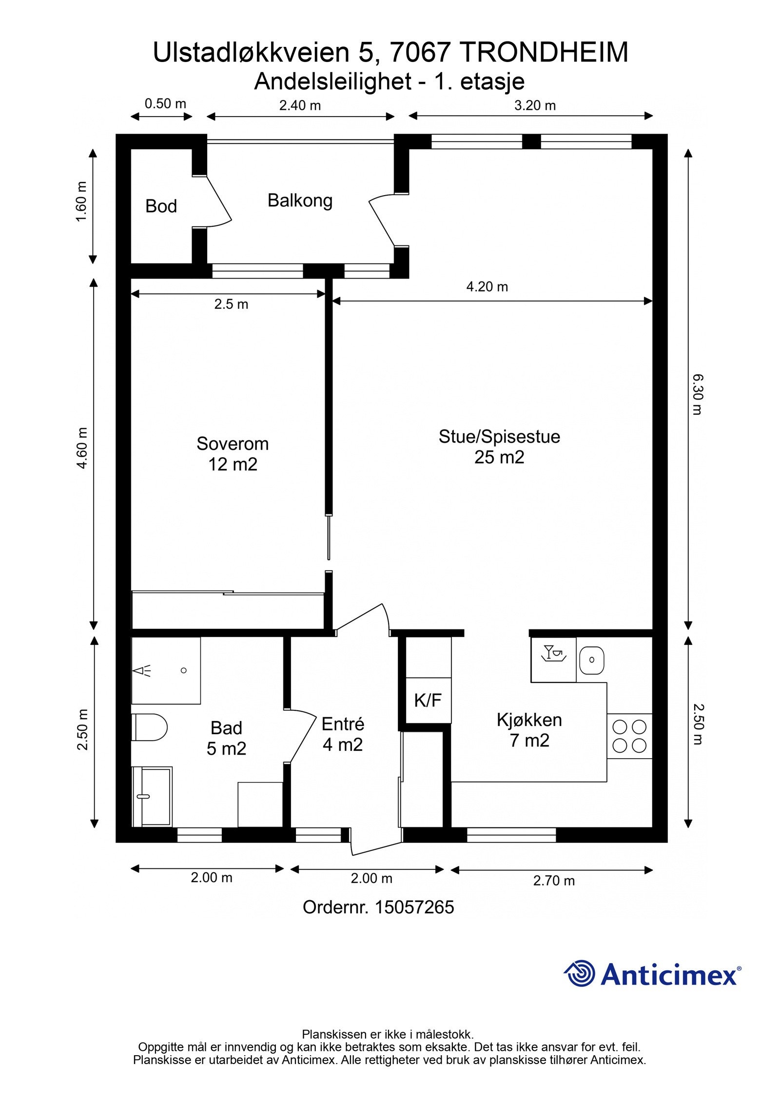 Planskisse. Galleribilde