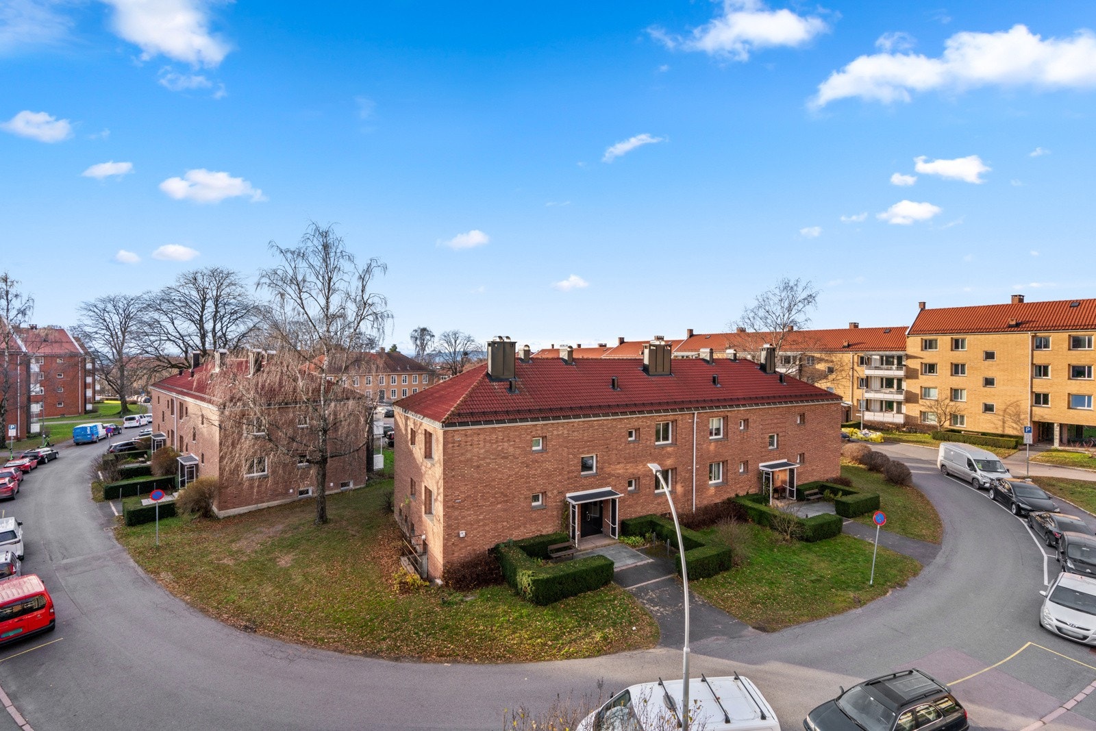Utsyn fra balkongen Galleribilde