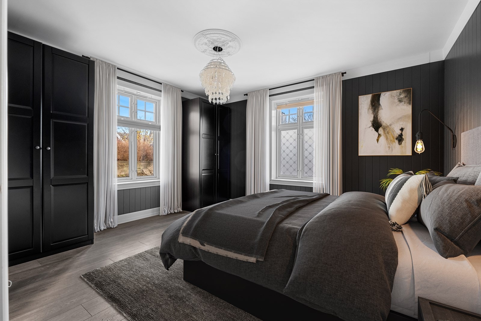 Illustrasjon soverom leilighet 2. etasje Galleribilde