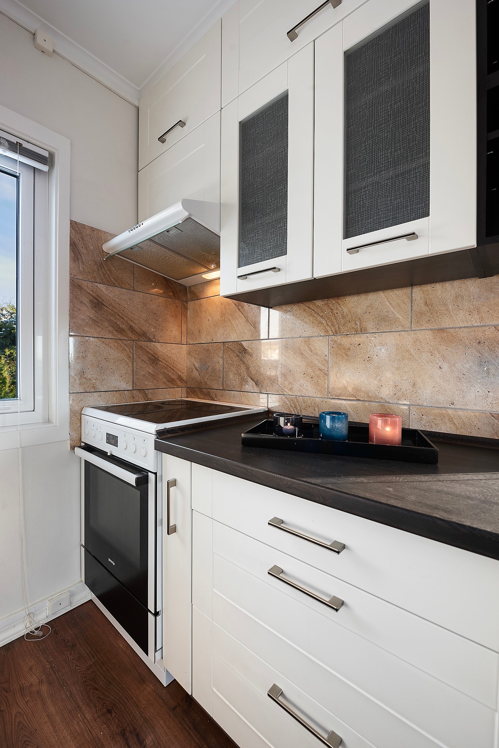 Det er tilrettelagt for frittstående hvitevarer Galleribilde