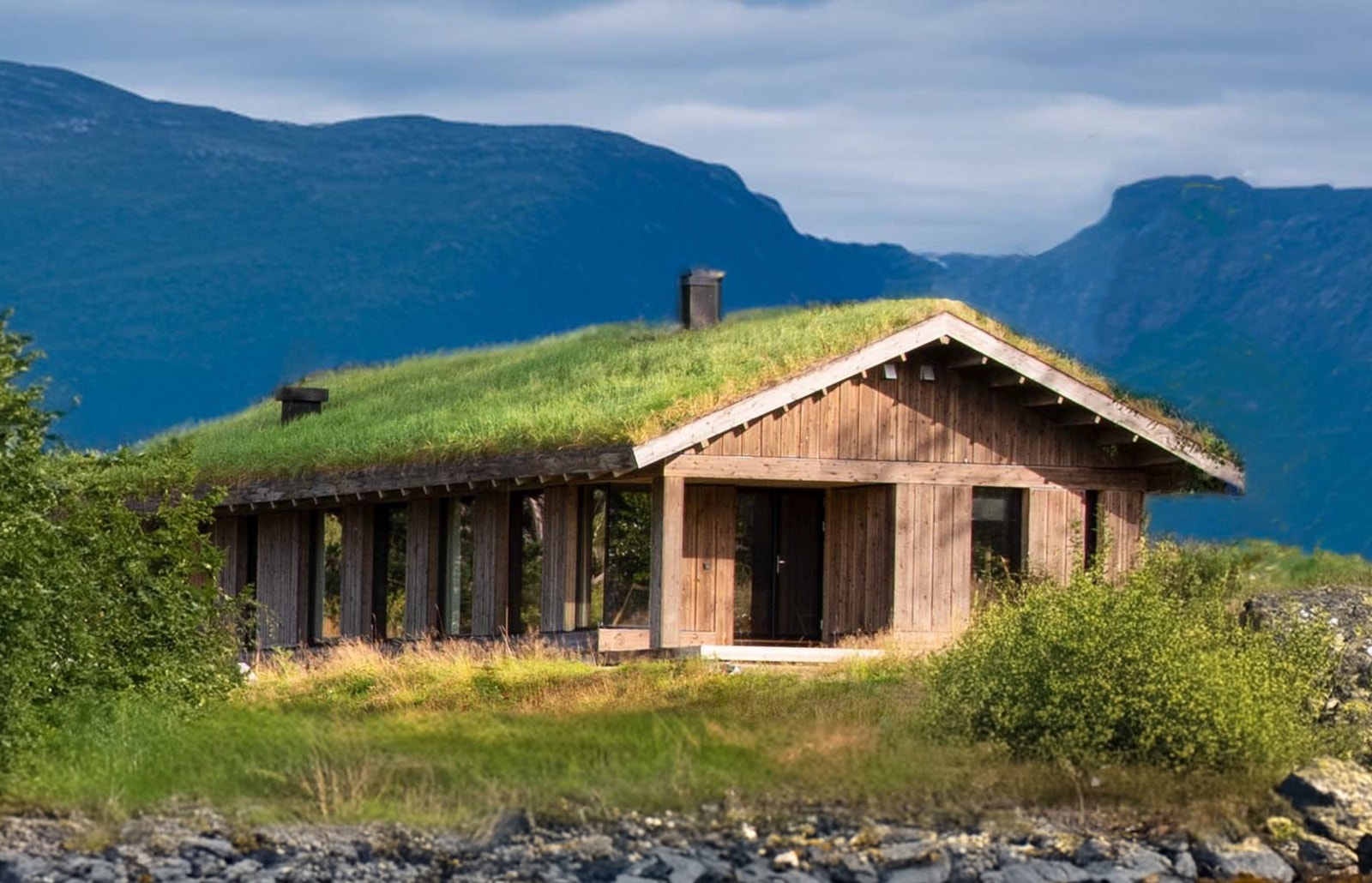 Leve Hytter leverer meget solide og tidsriktige hytter med en arkitektur som skaper oppmerksomhet. Galleribilde