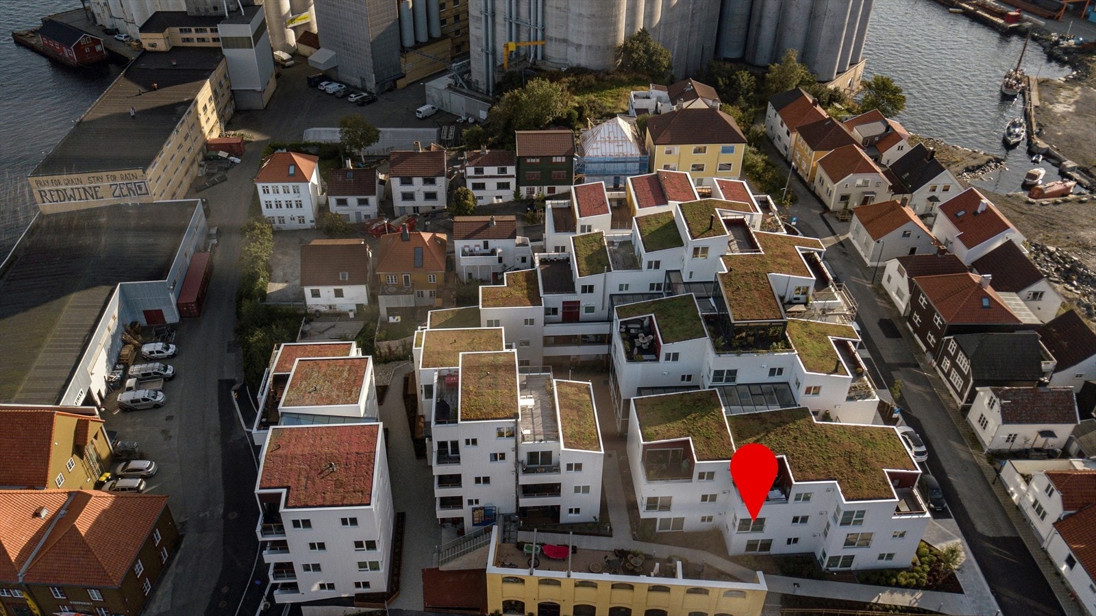 Hagestue, takterrasse og lunt gårdsrom er noen av de felles uteområdene Galleribilde