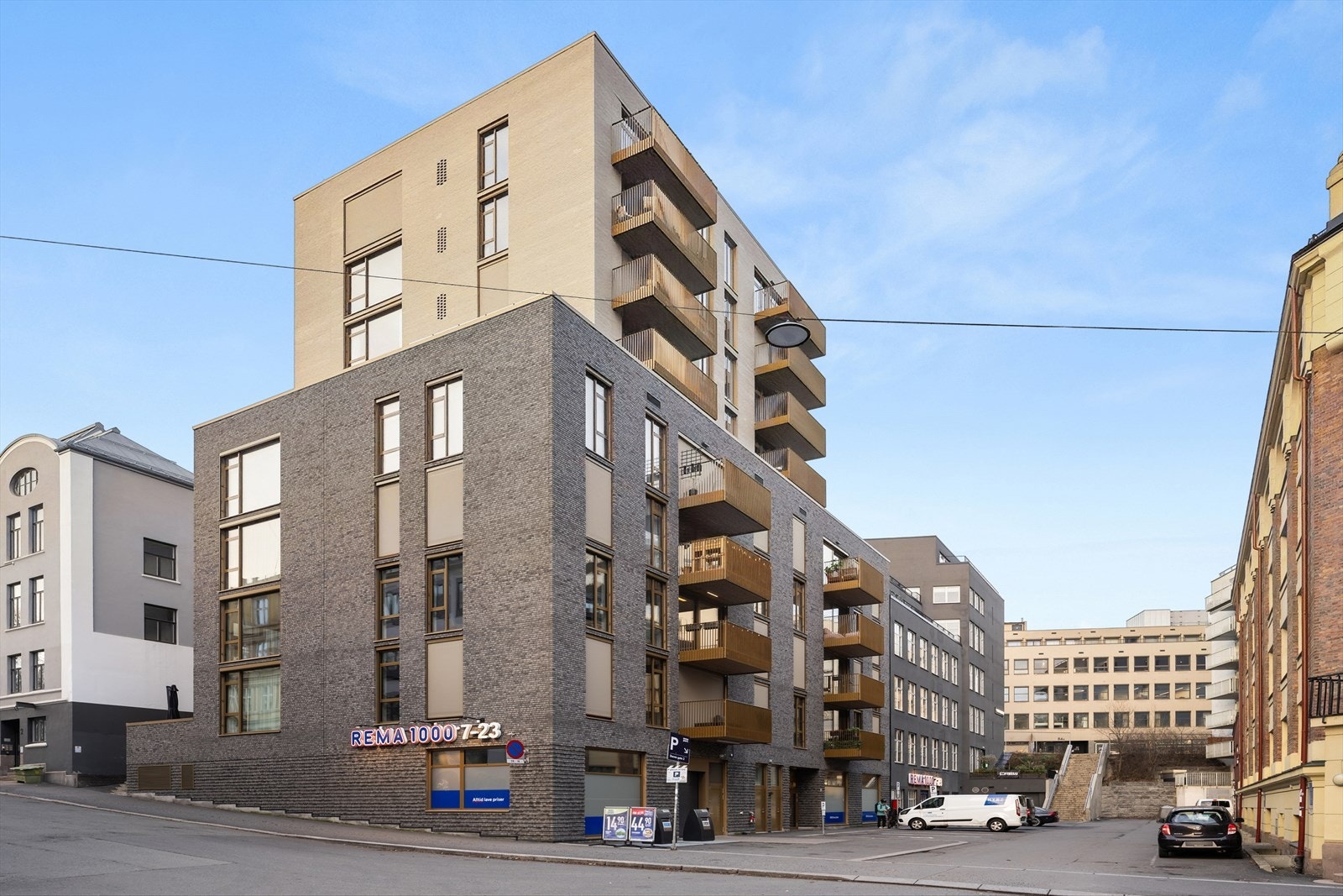 Sentral, men tilbaketrukket beliggenhet Galleribilde