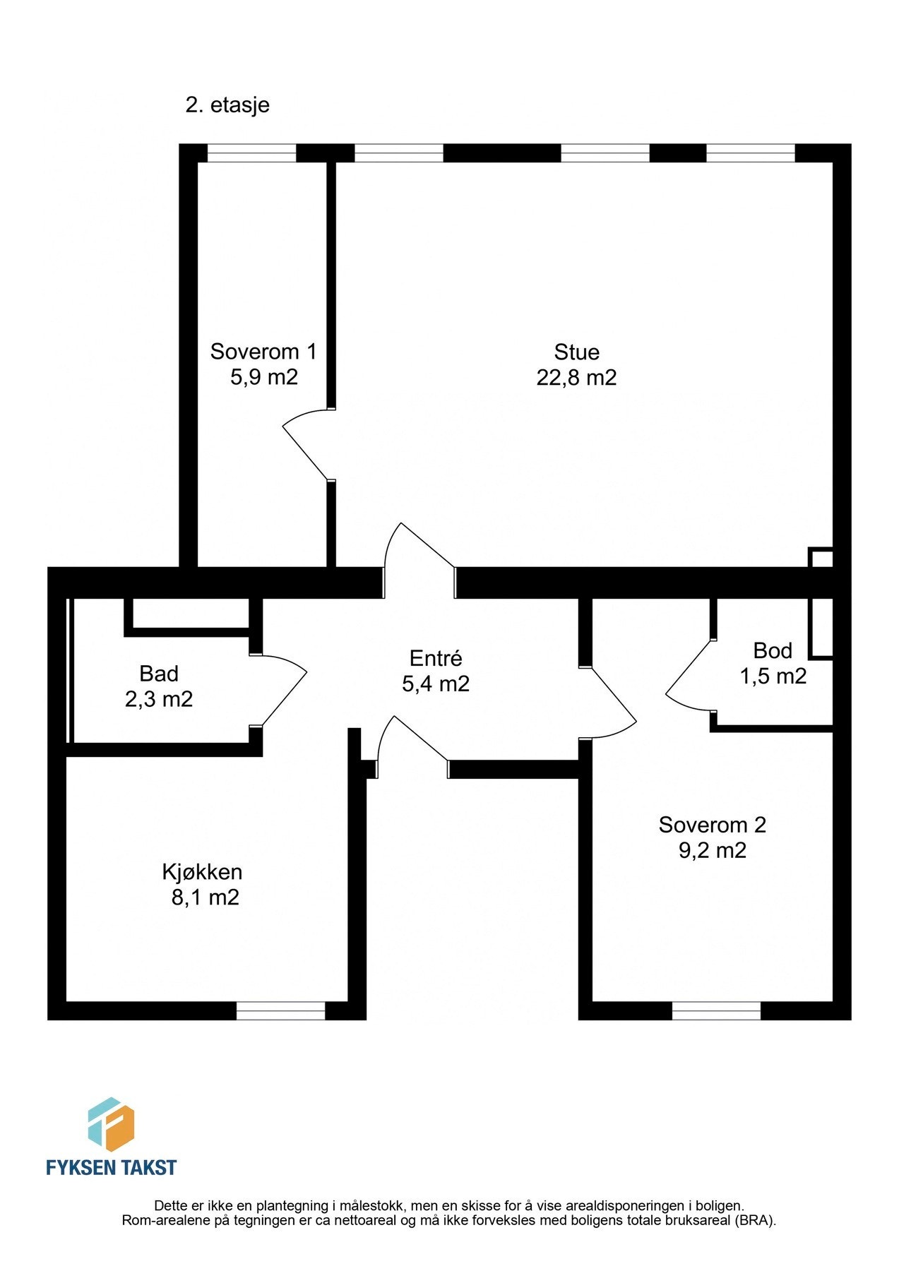 Planskisse. Galleribilde