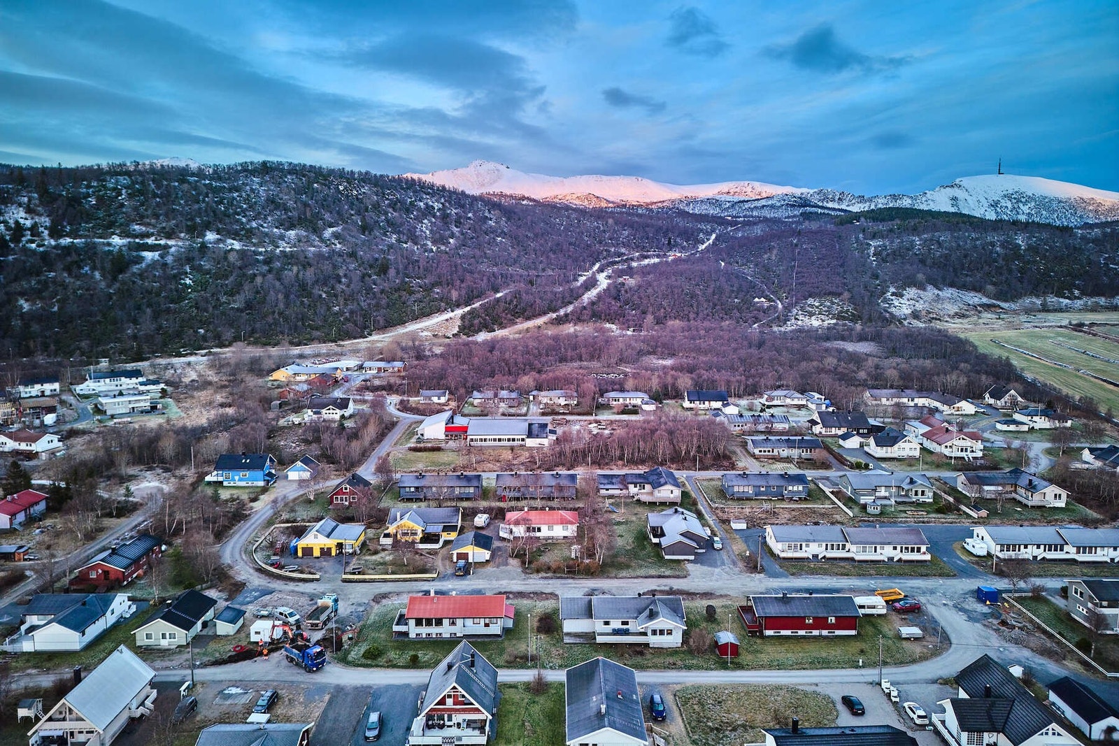 Melbumarkas flotte turmuligheter og aktivitetsområde rett i nærheten. Galleribilde