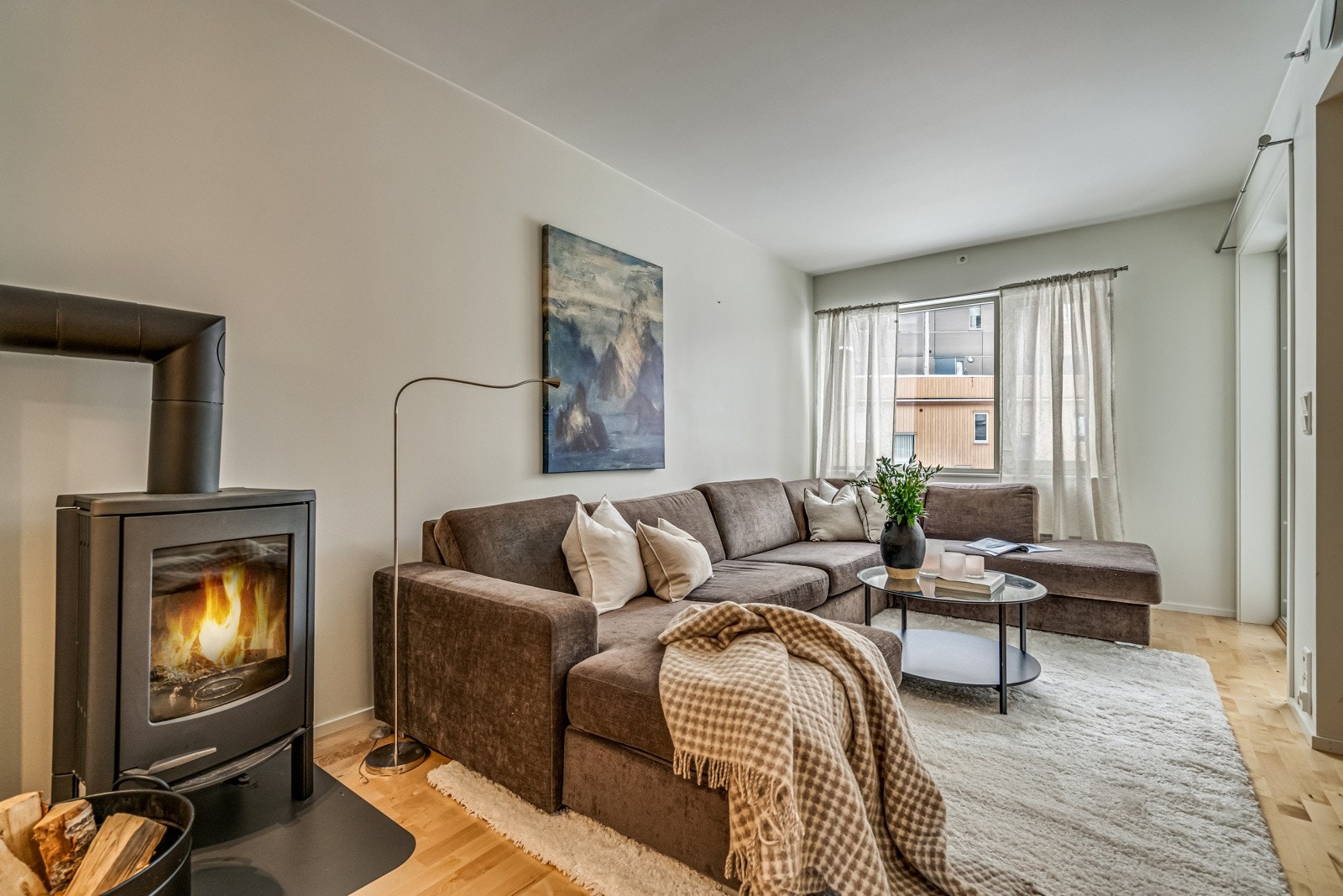 Vedovn som gir den lune og hyggelige varmen på kjølige dager. Galleribilde