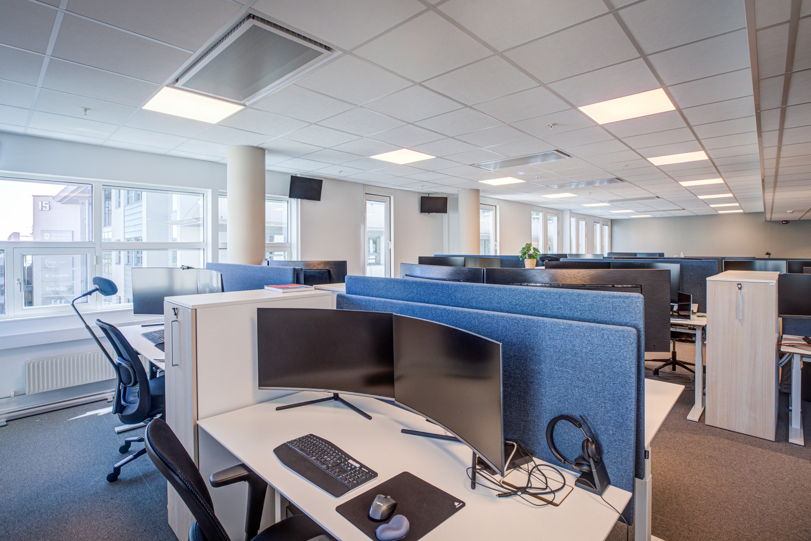 Nyoppussede. lyse og fine lokaler. Galleribilde