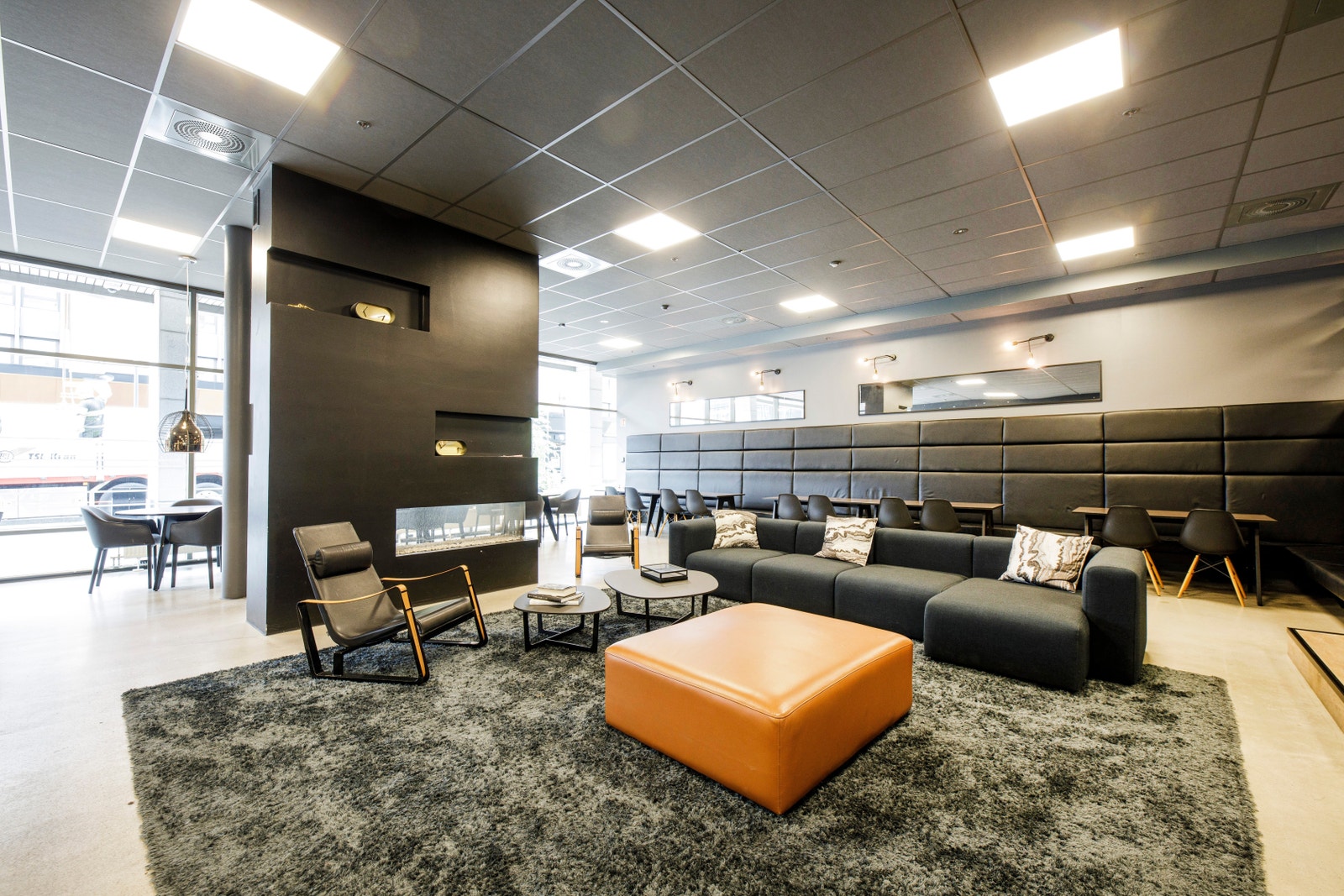 Flott kantine i Lysaker Torg 15. Galleribilde