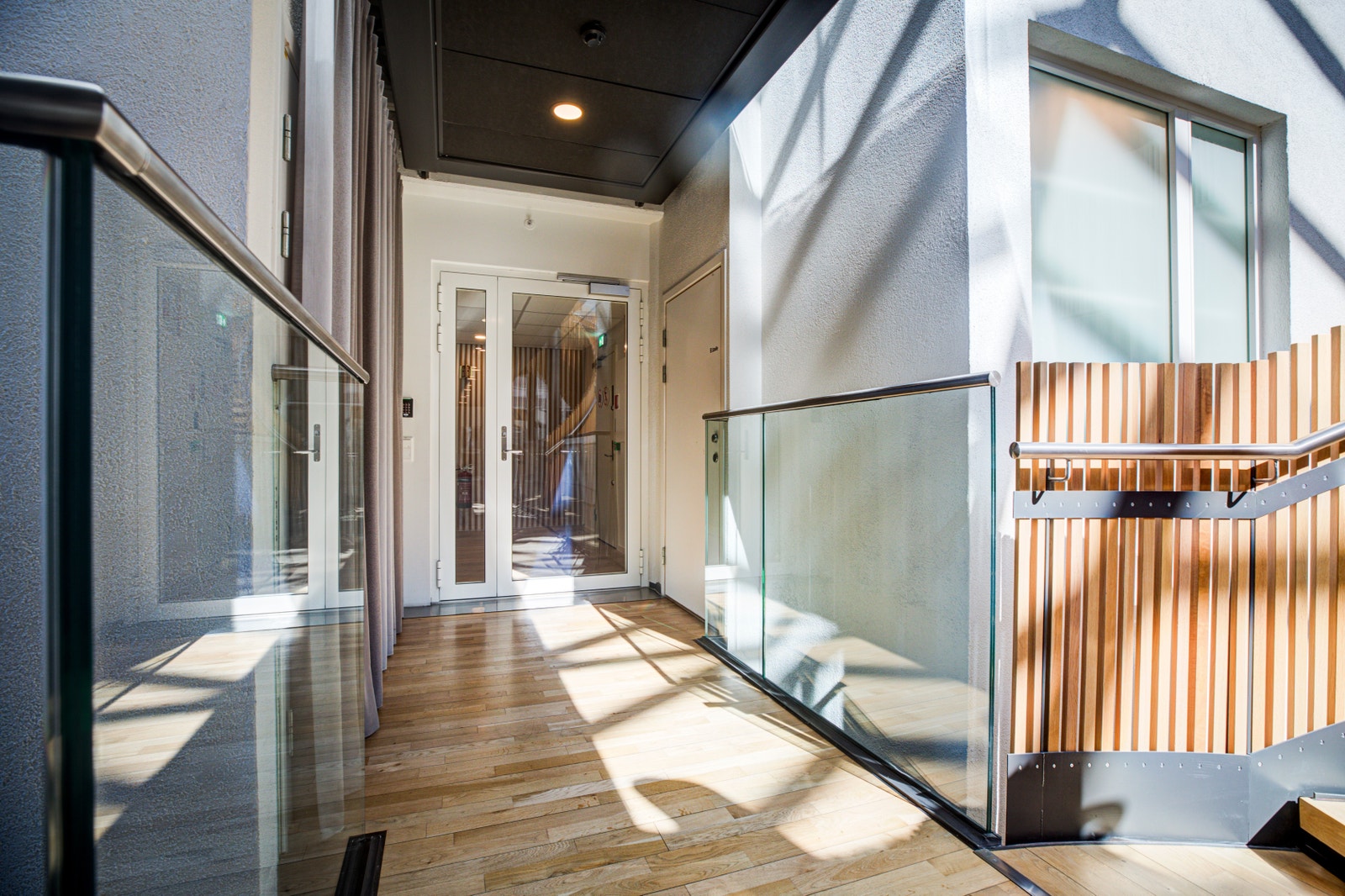 Inngangspartiet i 5. etasje. Galleribilde